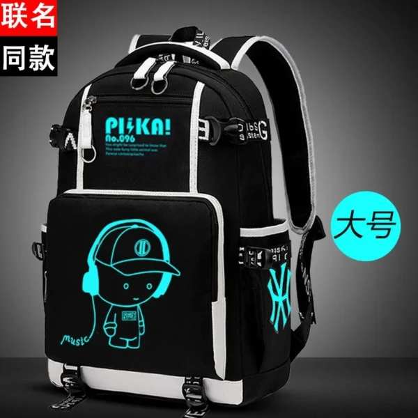 Waterproof Luminous Kids Backpack Children School Bags - Image 6