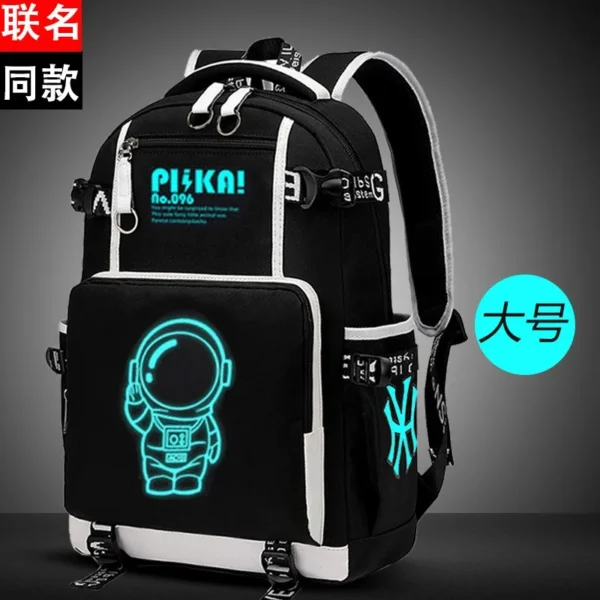 Waterproof Luminous Kids Backpack Children School Bags - Image 3