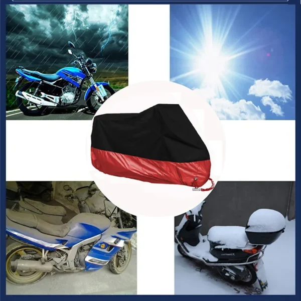 Dustproof waterproof Motorcycle universal cover - Image 3