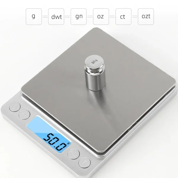 Mini Digital Electronic Scale LCD Display Jewellery, Kitchen 3kg Weighting