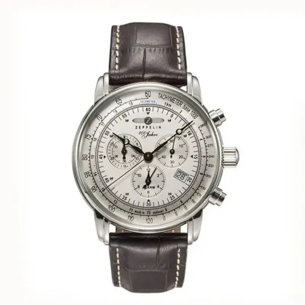 Leather Band Casual Men Watch - Image 3