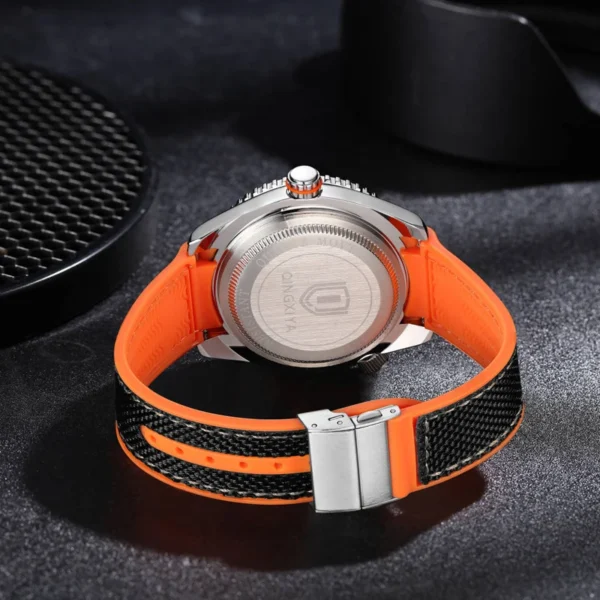 QINGXIYA Men Watch Sports Silicone Strap - Image 2