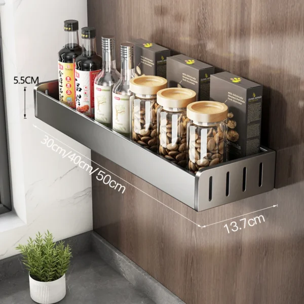 Wall Mounted Kitchen Rack Organizer - Image 6