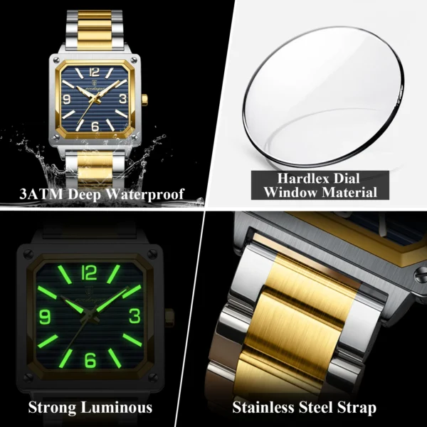 POEDAGAR Luxury Man Watch - Image 3