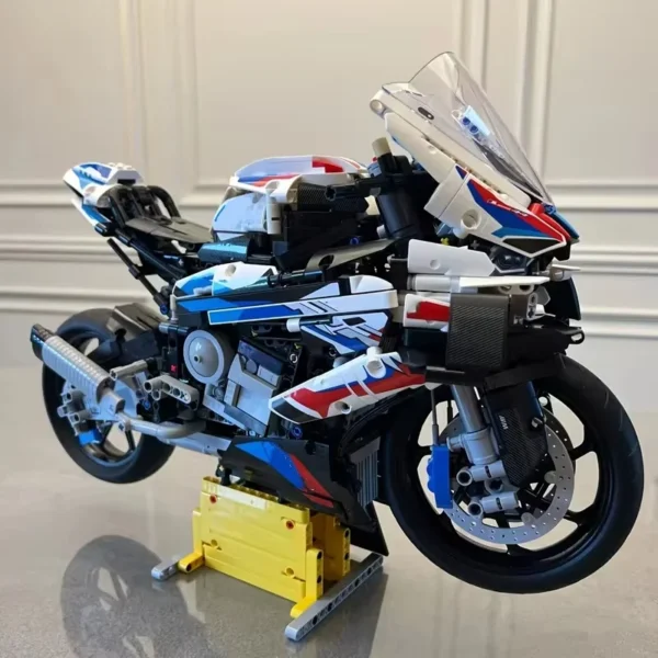 Expert Building Block Motorcycle - Image 4