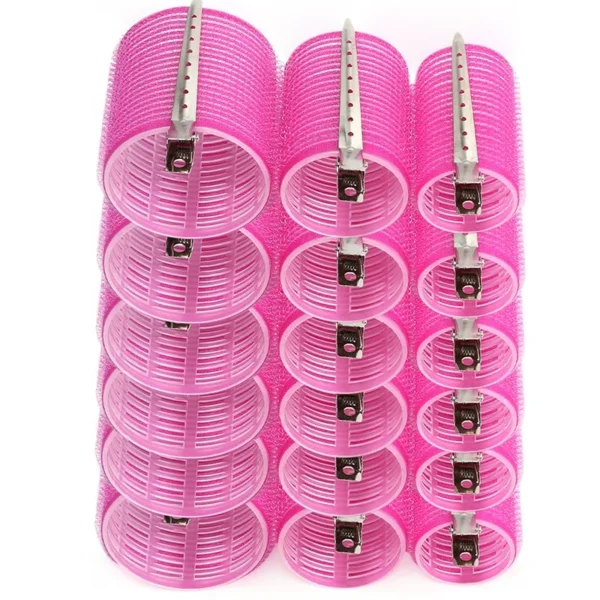 Plastic Self Grip Hair Curlers Hair Roller Sets