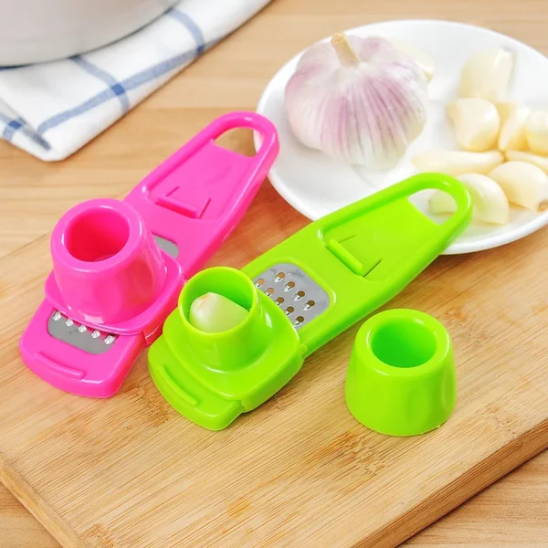 Garlic Press Crusher Manual Mincer Chopping Tool Garlic Masher