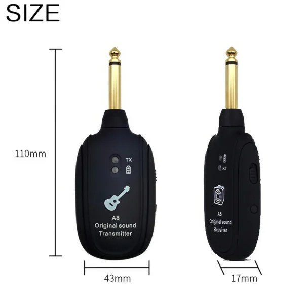 Rechargeable Wireless Guitar Transmitter - Image 5