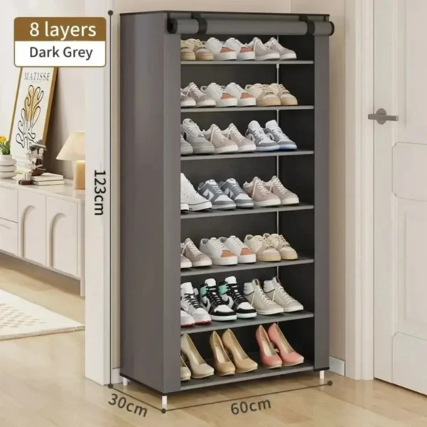 Dustproof Shoe Storage Rack Organizer Multilayer - Image 6