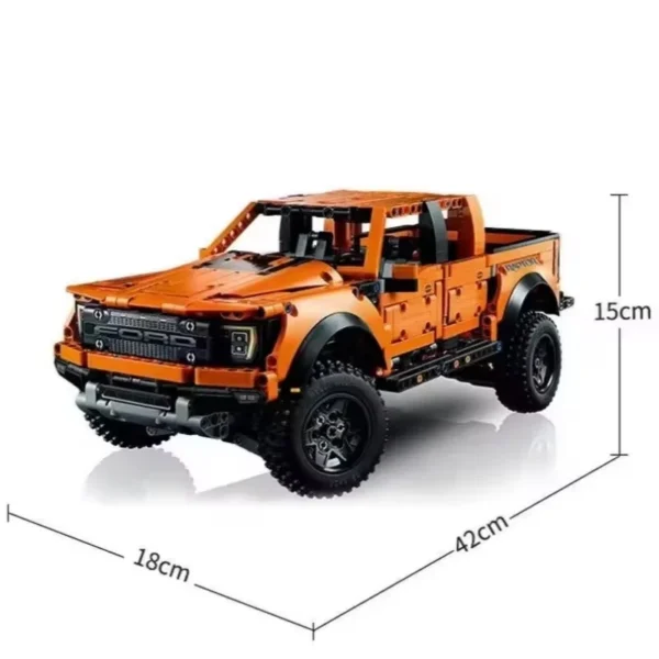 New Puzzle Building blocks 1379PCS10 F-150 SUV Racing Blocks 42126 Pickup Truck - Image 5