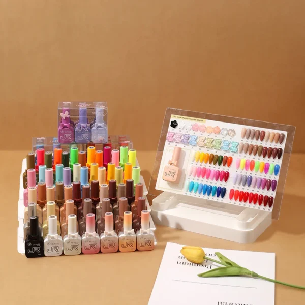 JR 9pcs 15ml gel nail polish set - Image 2