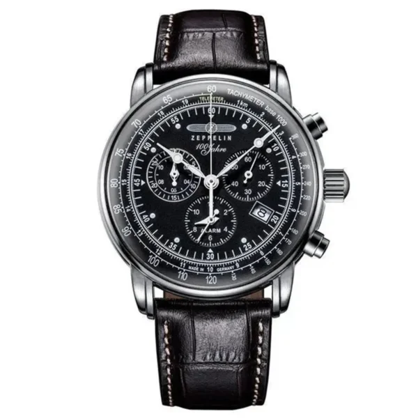 Leather Band Casual Men Watch - Image 6