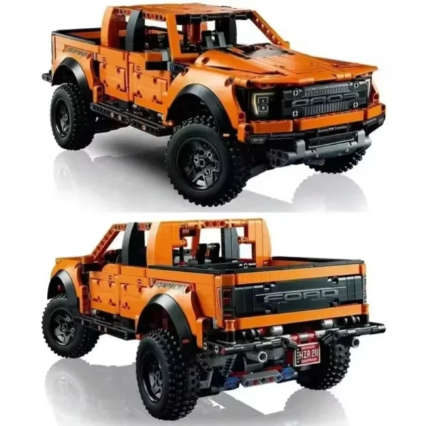 New Puzzle Building blocks 1379PCS10 F-150 SUV Racing Blocks 42126 Pickup Truck - Image 4