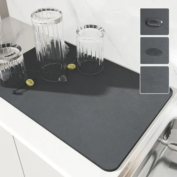 Kitchen Absorbent Tableware Mat - Image 4