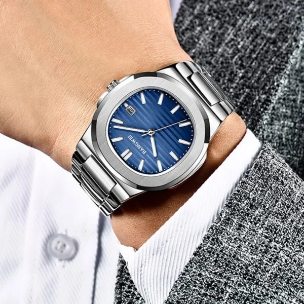 Luxury Men Quartz Watche 30M Waterproof Automatic Date Stainless Steel - Image 5