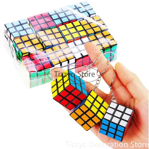 3x3x3cm Mini Creative Magic Cube Party Gifts 12pcs/Set