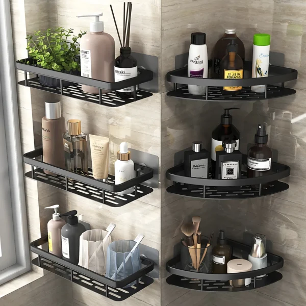 Wall Hanging Shower Shampoo Rack - Image 3