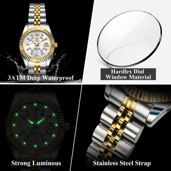 POEDAGAR Luxury Elegant Watch for Women - Image 4