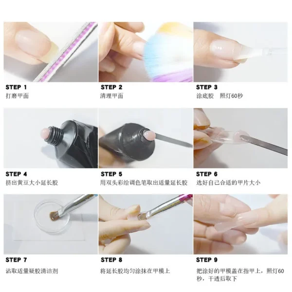 30ml Nail Extension Acrylic Gel Glue - Image 4