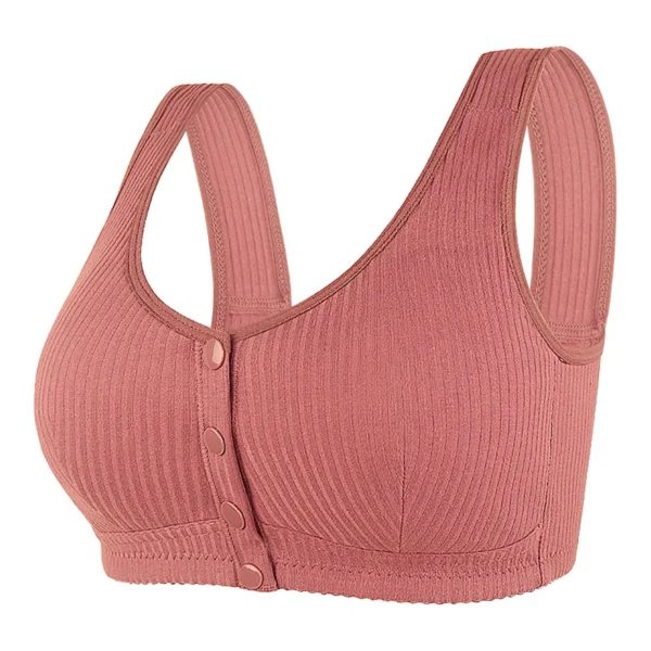 Womens Front Closure Vest Brassiere Female Intimates Large Size Seamless Sports Bra For Large Bust Bralette Mujer - Image 4