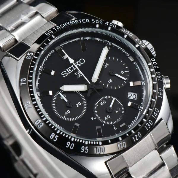 Seiko Luxury Casual Sports Multifunctional Men Watch - Image 3