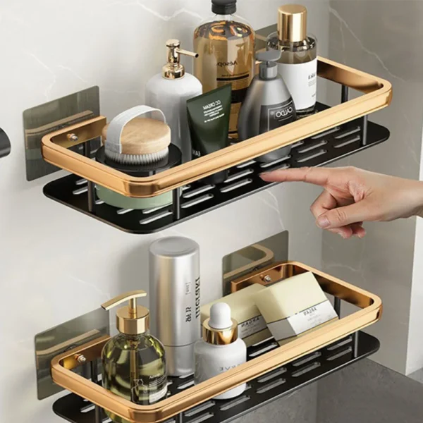 Bathroom Floating Wall Shower Shelf - Image 3