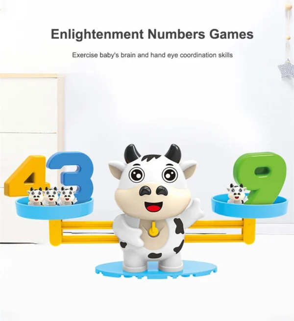 Monkey Balance Math Game Montessori Educational Toys for Kids - Image 6