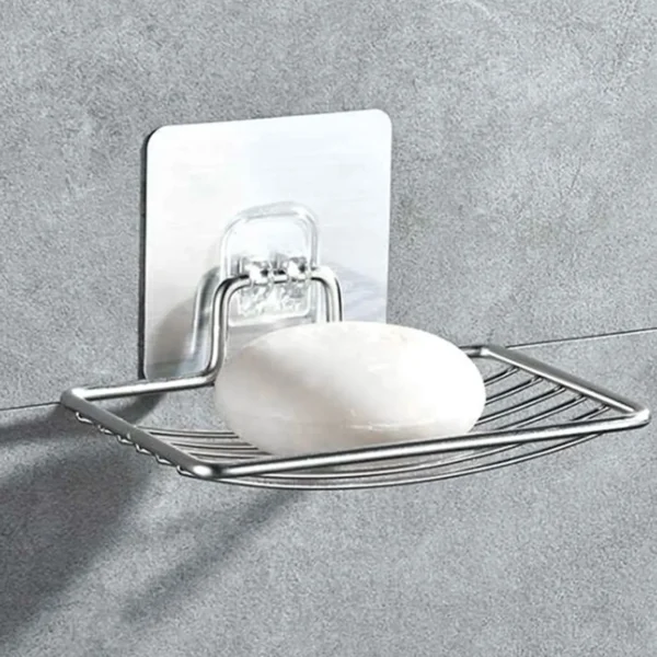 Bathroom Single Layer Drain Wall Hanging Sucker Soap