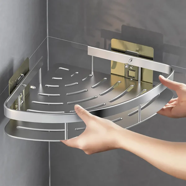 Wall Hanging Shower Shampoo Rack - Image 6