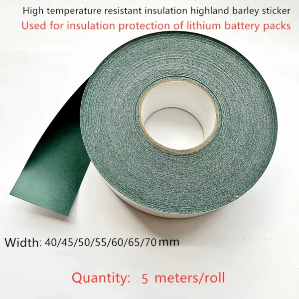 5 Meters/Roll lithium Battery Pack Insulation Sticker