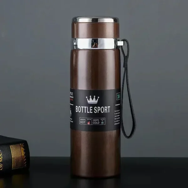 1L Thermal Thermos Bottle for Water Tea Coffee Vacuum Flasks Stainless Steel - Image 5