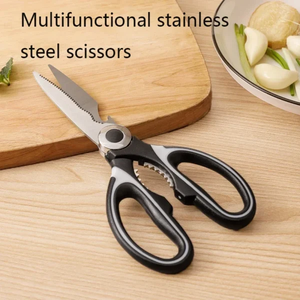 Multi Functional Stainless Steel Household Kitchen Scissors