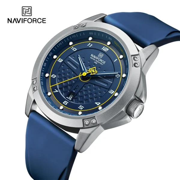 NAVIFORCE Casual Men's Watch Sport Silicone Strap