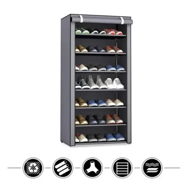 Dustproof Shoe Storage Rack Organizer Multilayer - Image 4