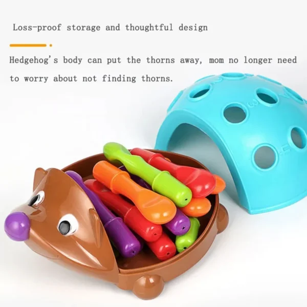 Early Education Toys Fine Motor and Sensory Toys Spelling Little Hedgehog - Image 4