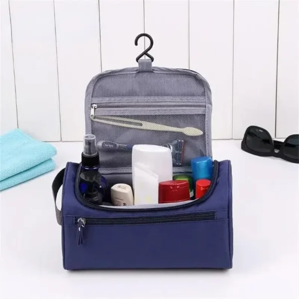 Women Travel Cosmetic Organizer Bag Hanging Waterproof Wash Pouch - Image 5