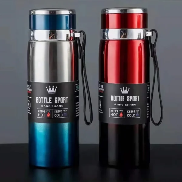 1L Thermal Thermos Bottle for Water Tea Coffee Vacuum Flasks Stainless Steel