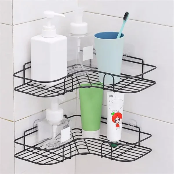 Triangle Storage Rack For Kitchen Bathroom