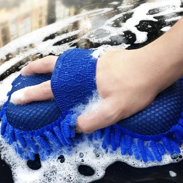 Microfiber Washing Brush Car Body Cleaning Water Absorbtion - Image 2