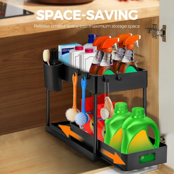 Under Sink Multi-Purpose Organizer - Image 3