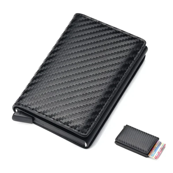 Credit Card Holder Men Wallet RFID Aluminium Box - Image 3