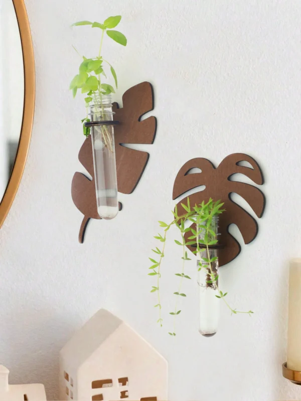 Leaf Shape Wall Planters for Indoor Plants - Image 3