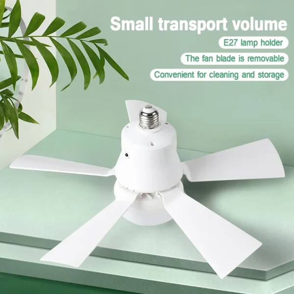 Smart 3 In 1 Ceiling Fan With Remote Control Lighting - Image 4