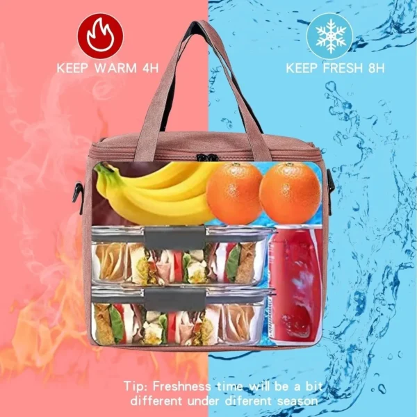 Insulated Lunch Bag For Men/Women - Image 6