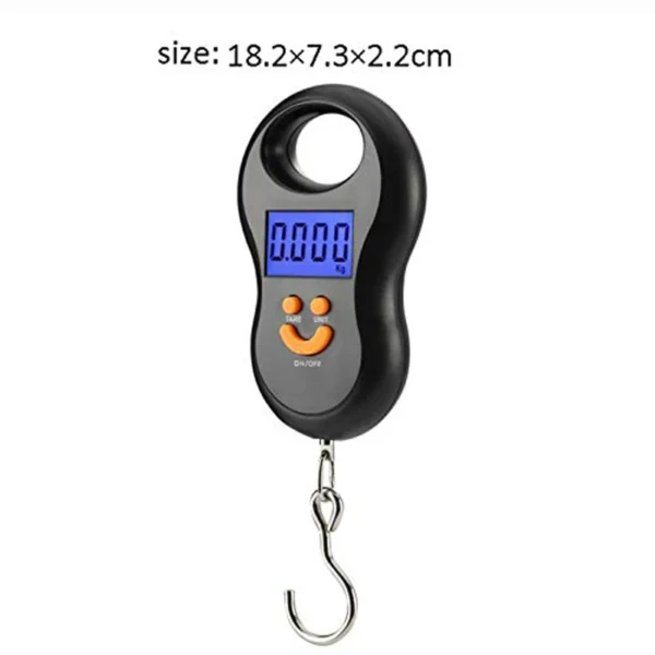 Hanging Digital Luggage Scale 50Kg LCD BackLight - Image 2