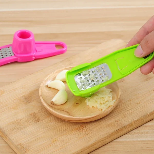 Garlic Press Crusher Manual Mincer Chopping Tool Garlic Masher - Image 4