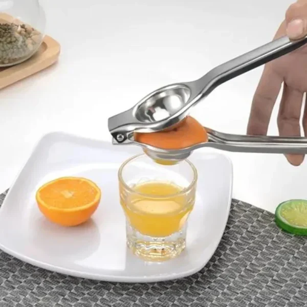 Manual Stainless Steel Lemon Squeezer - Image 4