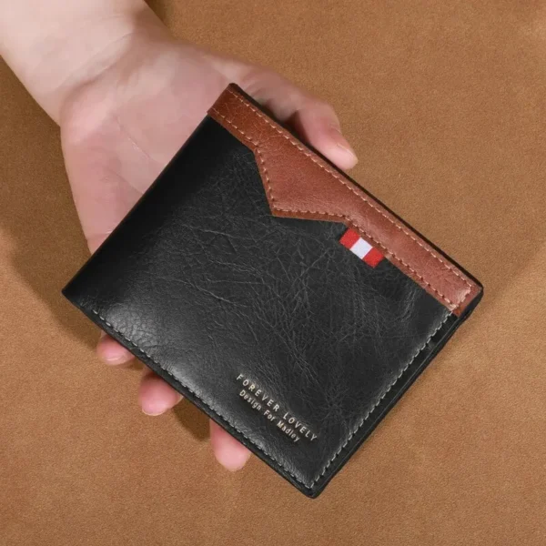 Men Foldable Slim Purses Business Money Credit ID Cards Holder