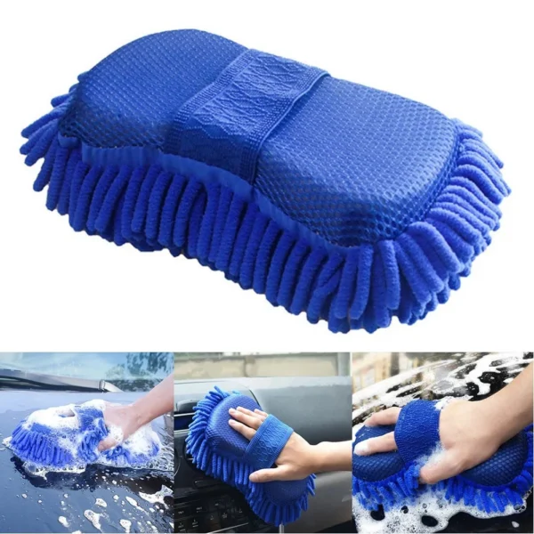 Microfiber Washing Brush Car Body Cleaning Water Absorbtion - Image 3