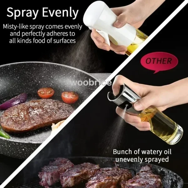 200/300ml Oil Spray Bottle BBQ Cooking Olive Oil Sprayer - Image 2